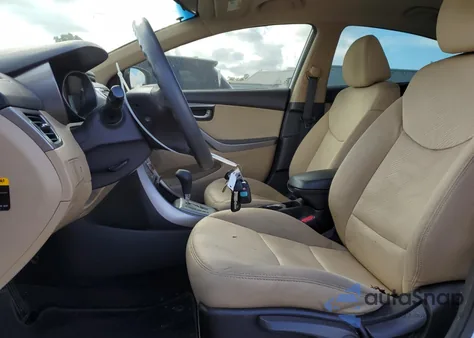 2011 Hyundai Elantra Gls из США, поврежденный, VIN 5NPDH4AE4BH053091